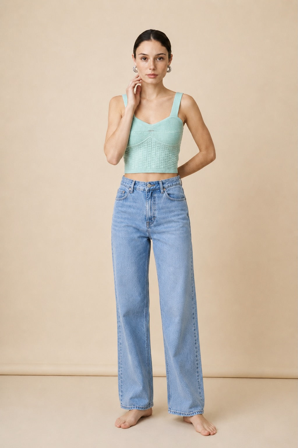 Siena Aquamarine Top | Casa Maly