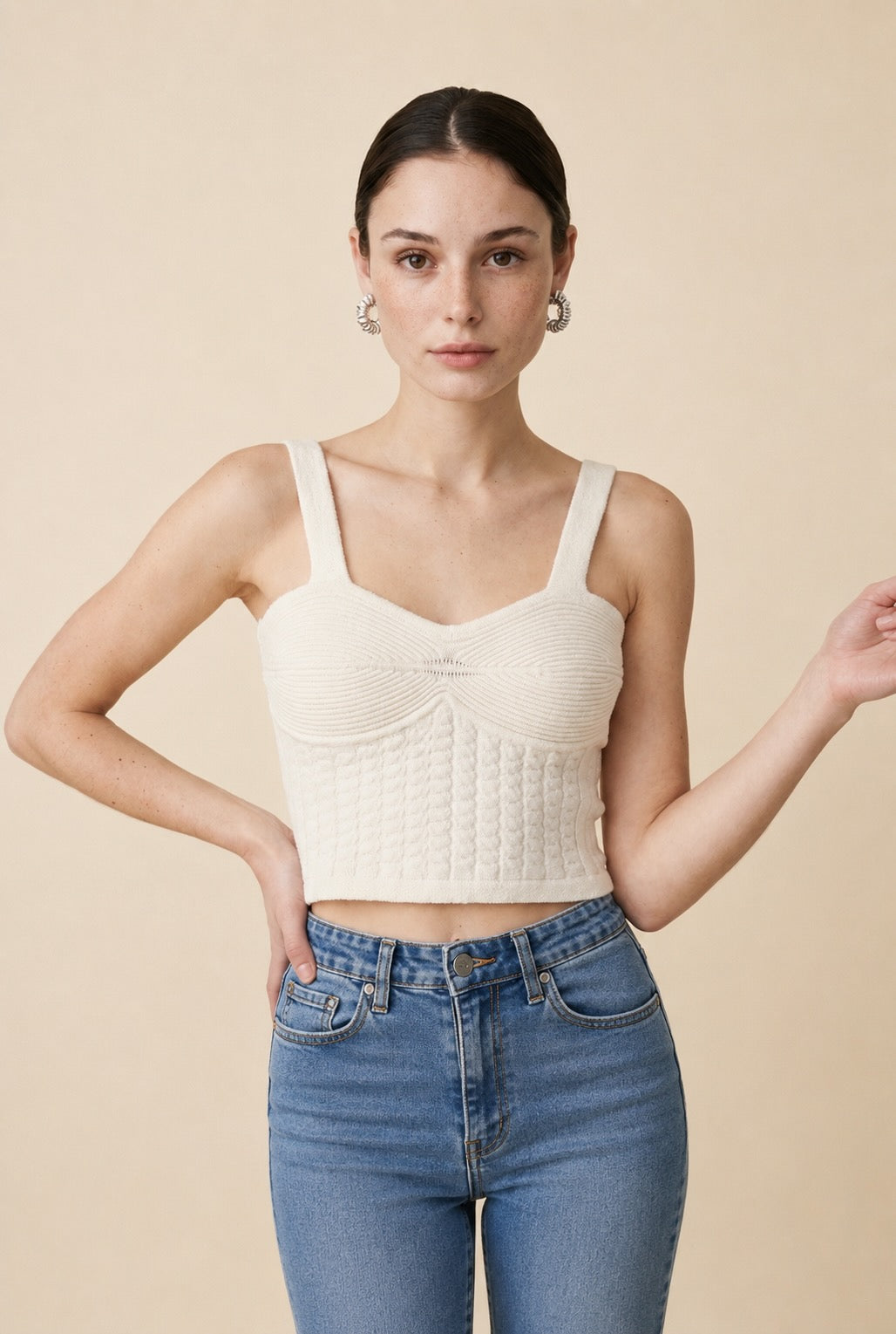 Siena Off White Top | Casa Maly