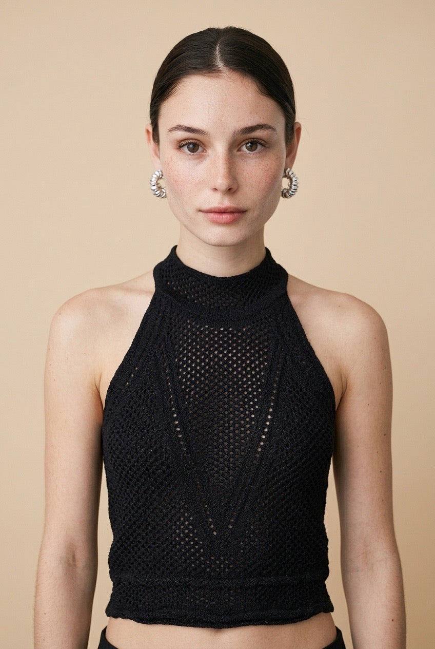 Top Triangle Black | Casa Maly
