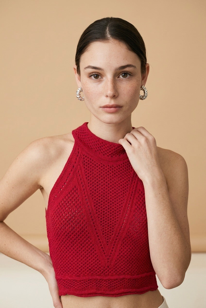 Top Triangle Red | Casa Maly