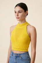 Top Triangle Yellow | Casa Maly